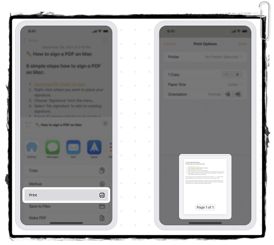 iPhone'da Notlar PDF'ye Nasıl Çevrilir?