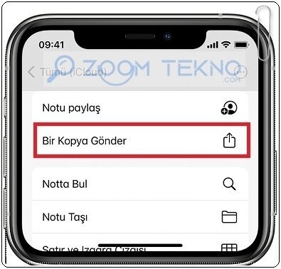 iPhone'da Notlar PDF'ye Nasıl Çevrilir?