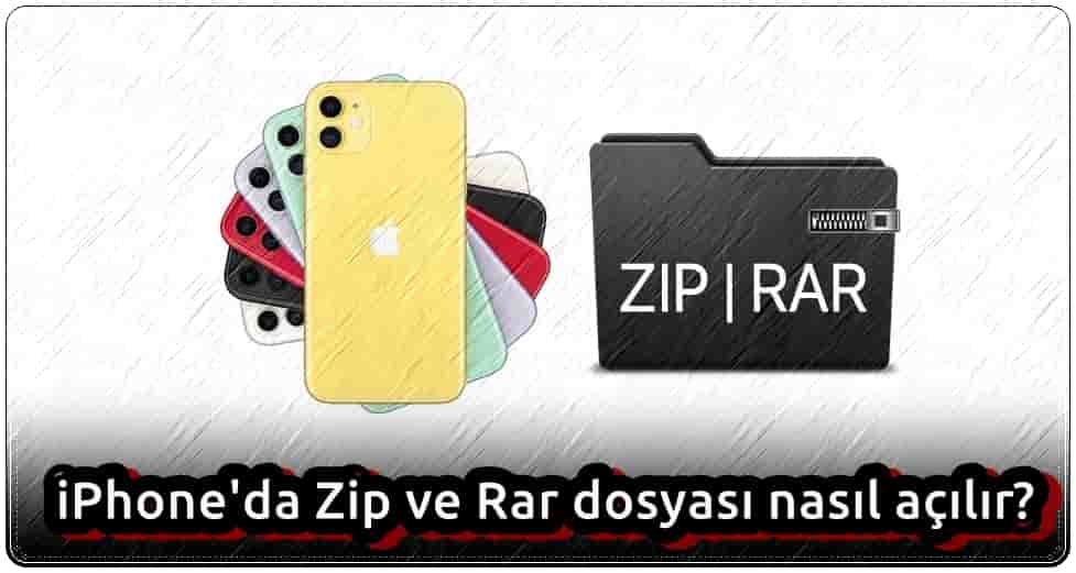 iPhone'da Zip Rar Dosyası Nasıl Açılır?