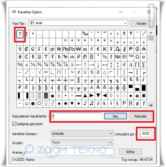 Klavyede Haç İşareti (♰) Nasıl Yapılır?