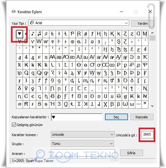 Klavyede Kalp İşareti (♥) Nasıl Yapılır?