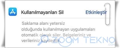 iPhone Kullanılmayan Uygulamaları Silme Özelliği Nasıl Kapatılır? (Kullanılmayanları Sil Kapatma)