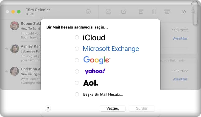 Mac Mail Ayarları Nasıl Yapılır?