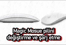 Magic Mouse Pilini Değiştirme