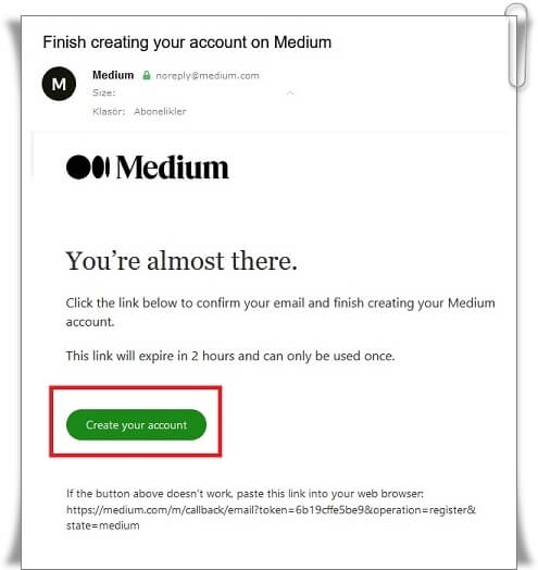 Medium Hesabı Nasıl Açılır?