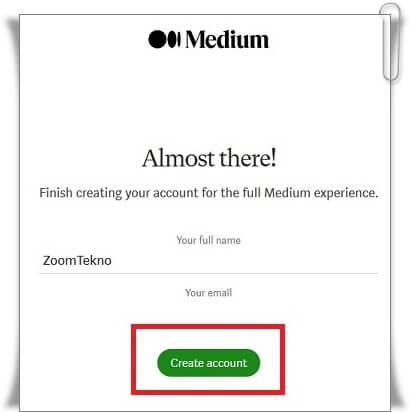 Medium Hesabı Nasıl Açılır?