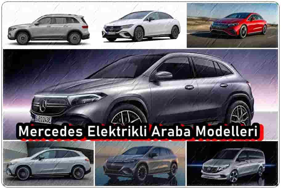 Mercedes Elektrikli Araba Modelleri
