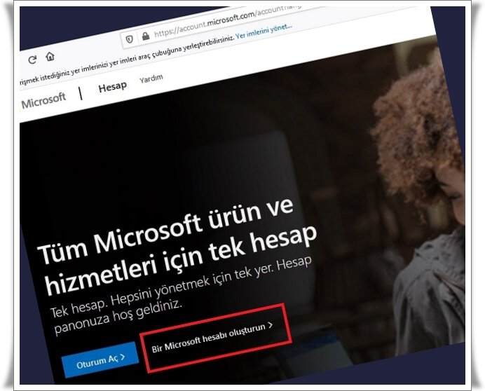 Microsoft Hesabı Nasıl Oluşturulur?