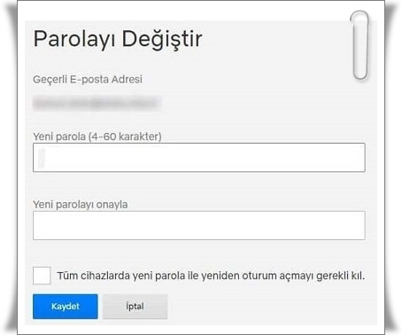 netflix sifresi nasil degistirilir 6