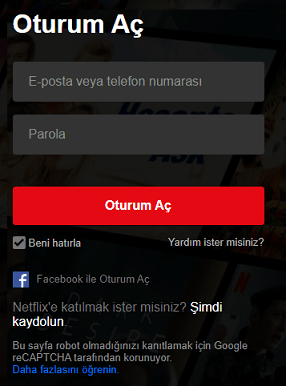 Netflix Üye Girişi Nasıl Yapılır?