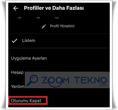 Netflix'ten Çıkış Nasıl Yapılır?