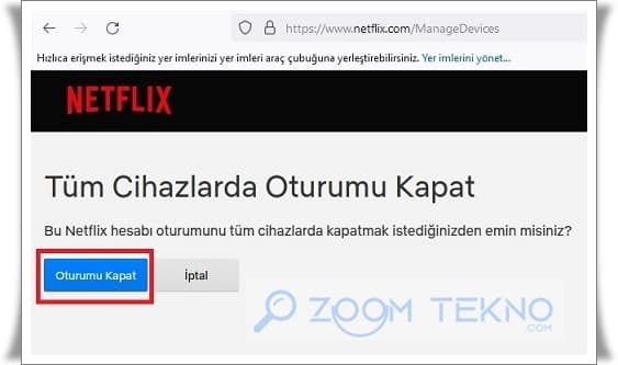 Netflix'ten Çıkış Nasıl Yapılır?