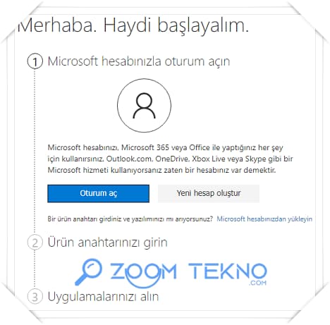 Office 365 Etkinleştirme , Office 365 Aktivasyon Nasıl Yapılır?