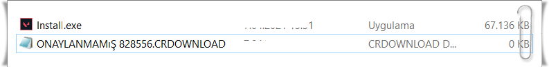 Onaylanmamış CRDownload Dosyası Ne Demek?