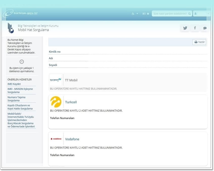 Operatör Sorgulaması ve Mobil Hat Sorgulaması Nasıl Yapılır?