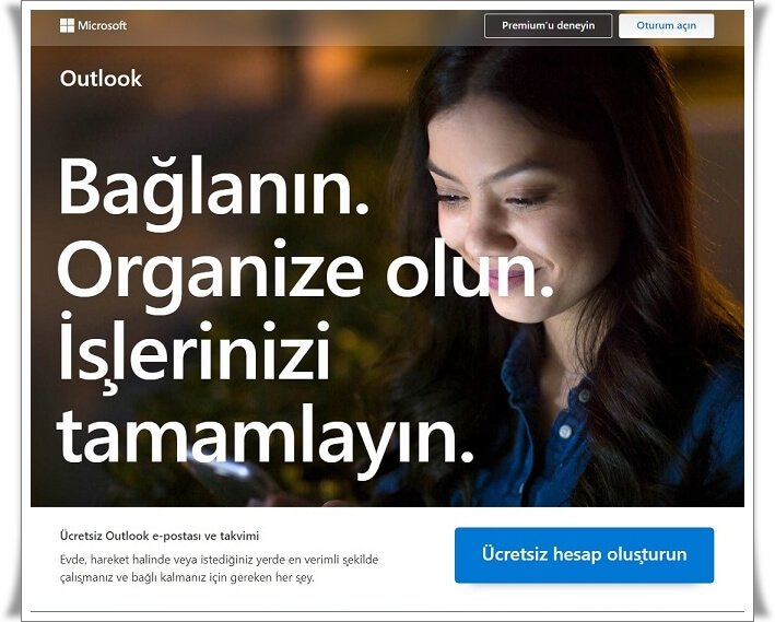 Outlook Hesabı Nasıl Açılır?