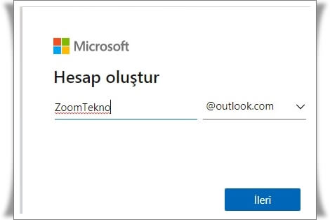 Outlook Hesabı Nasıl Açılır?