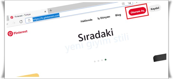 Pinterest Giriş Nasıl Yapılır?