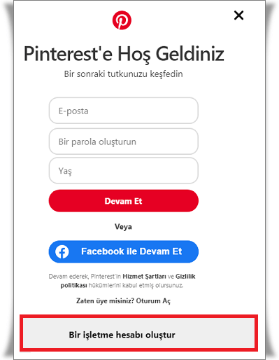 pinterest hesabi nasil olusturulur 4