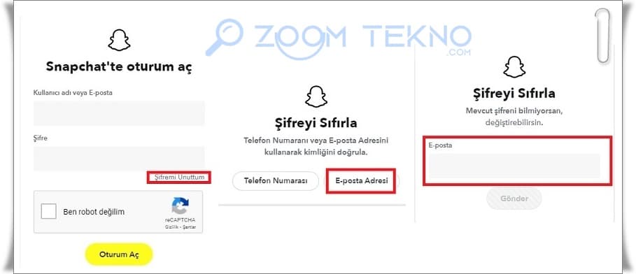 Snapchat Şifremi Unuttum e-Postamı Bilmiyorum, Ne Yapabilirim?