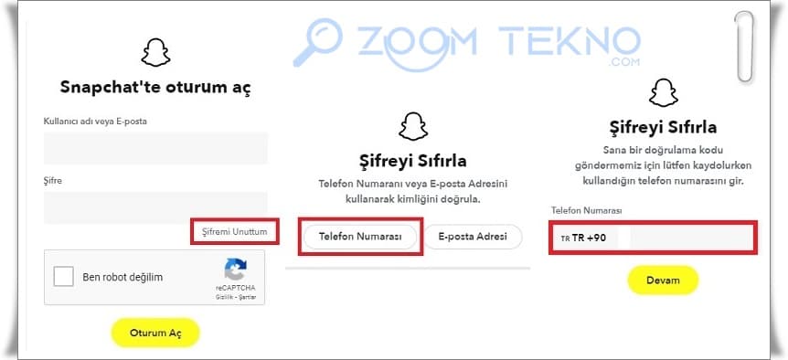 Snapchat Şifremi Unuttum e-Postamı Bilmiyorum, Ne Yapabilirim?