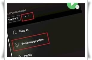 3 Adımda Spotify Takipçi Engelleme