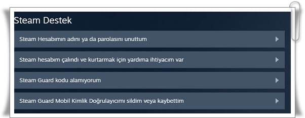 Steam Hesabı Nasıl Geri Alınır?