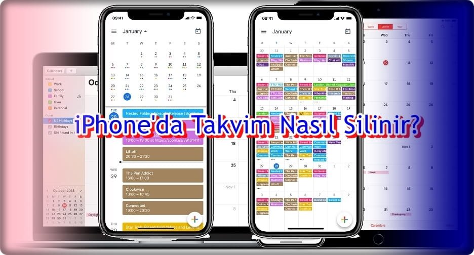 iPhone'da Takvim Nasıl Silinir, Nasıl Gizlenir?