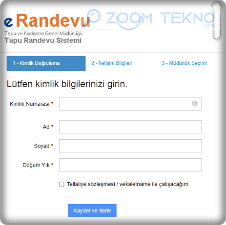 Tapu Randevusu nasıl alınır?