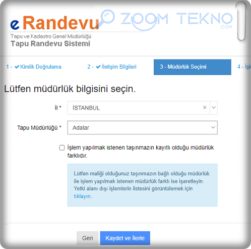 Tapu Randevusu nasıl alınır?