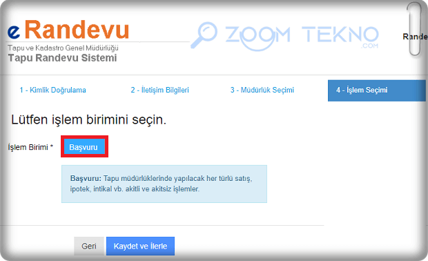 Tapu Randevusu nasıl alınır?