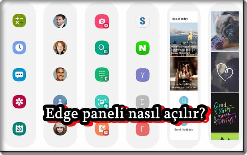 Samsung Telefonda Edge Paneli Nasıl Açılır?