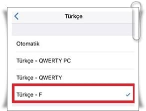 Telefonda F Klavye Nasıl Yapılır?