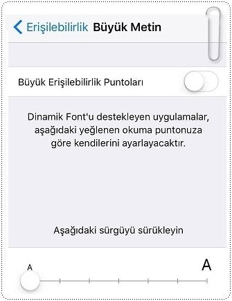 Telefonlarda Yazı Büyütme Nasıl Yapılır?