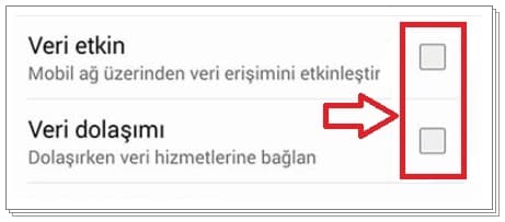 Mobil Veri Nasıl Kapatılır? (2 Adımda Telefonu İnternete Kapatma)