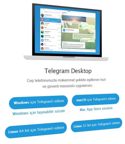 telegram masaustu uygulamasi telegram web 1