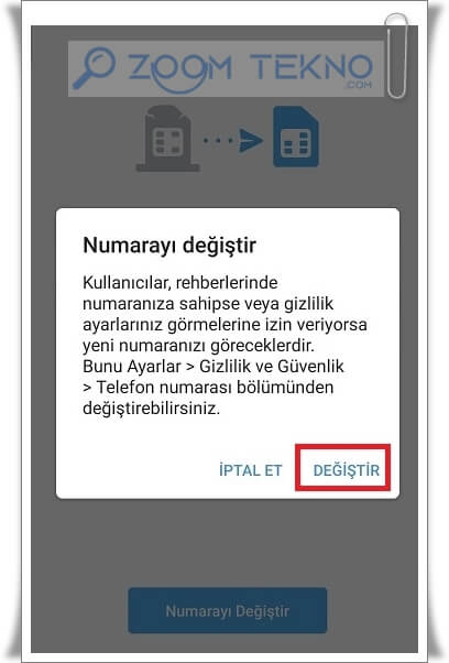 Telegram telefon numarası nasıl değiştirilir?