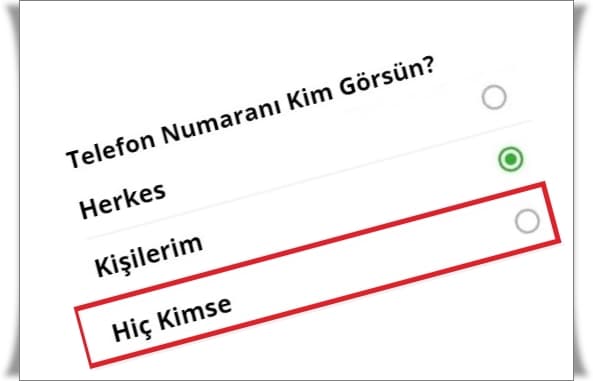 telegramda telefon numarasi gizleme1