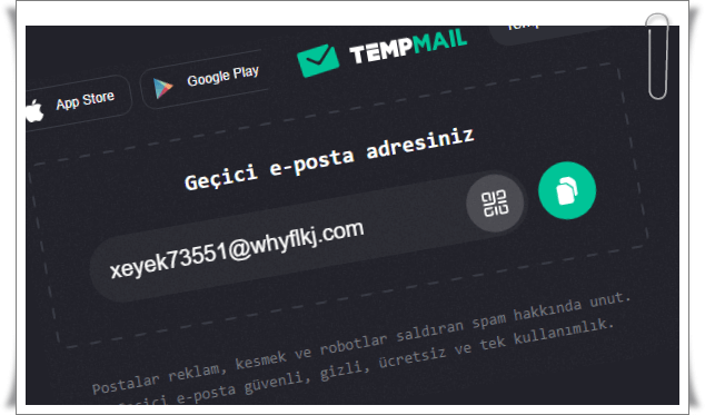 TempMail Hesabı Nasıl Oluşturulur?