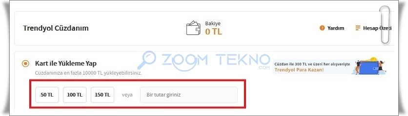 Trendyol Cüzdanım Nasıl Kullanılır?