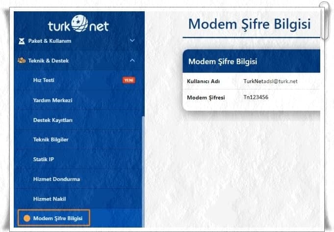 Turknet Şifre Değiştirme Nasıl Yapılır?