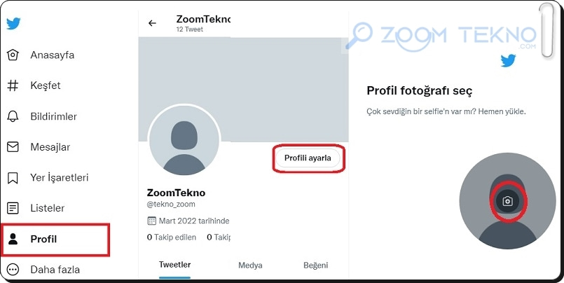 Twitter Profil Fotoğrafını Değiştirmek Çok Kolay!