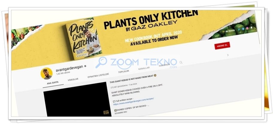 Vegan Yemek Tarifleri Öğrenebileceğiniz 10 Youtube Kanalı