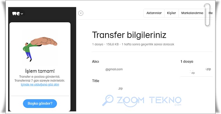 4 Adımda WeTransfer ile Dosya Gönderme!