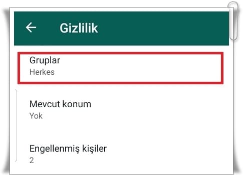 WhatsApp Grup Gizlilik Ayarları Nasıl Yapılır?