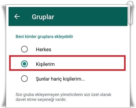 WhatsApp Grup Gizlilik Ayarları Nasıl Yapılır?