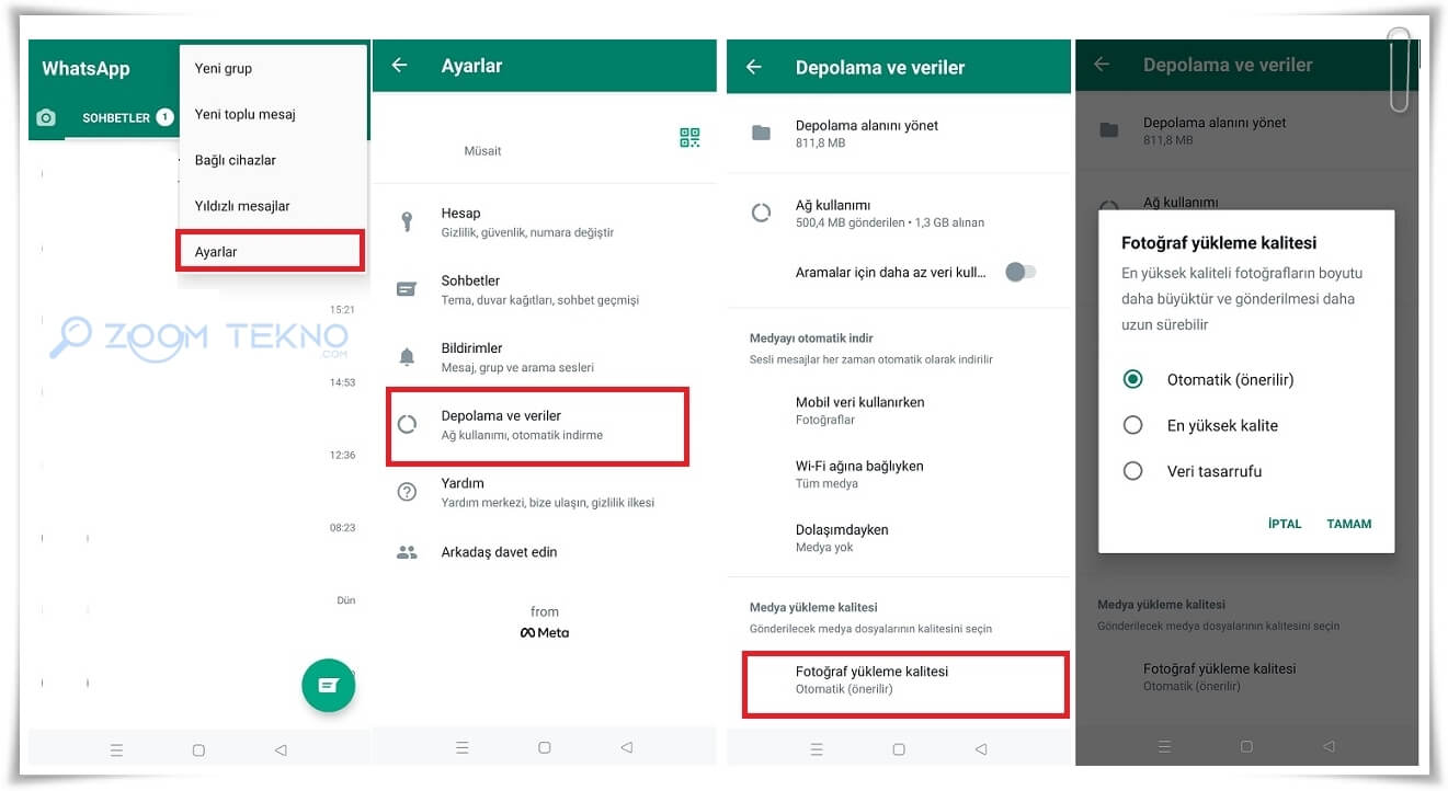 WhatsApp Resim Kalitesini Düşürür mü?