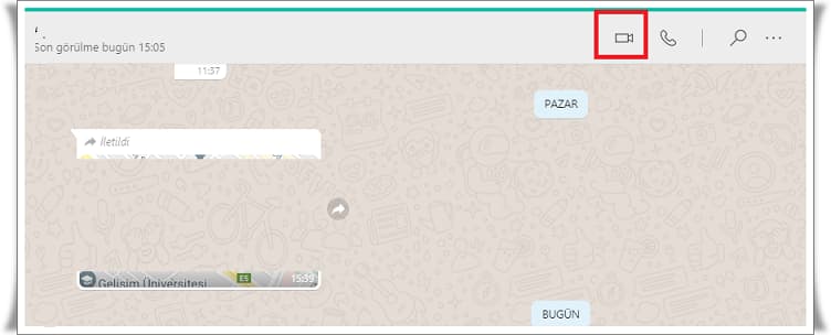 Whatsapp Web'den Görüntülü Arama Nasıl Yapılır?