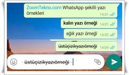 Whatsapp'ta Kalın Yazı Nasıl Yazılır?