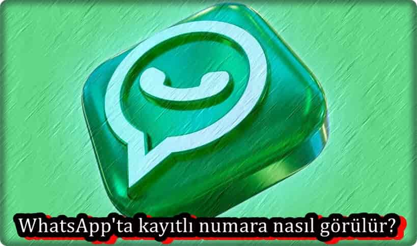 WhatsApp'ta Kayıtlı Numaramı Nasıl Görürüm?